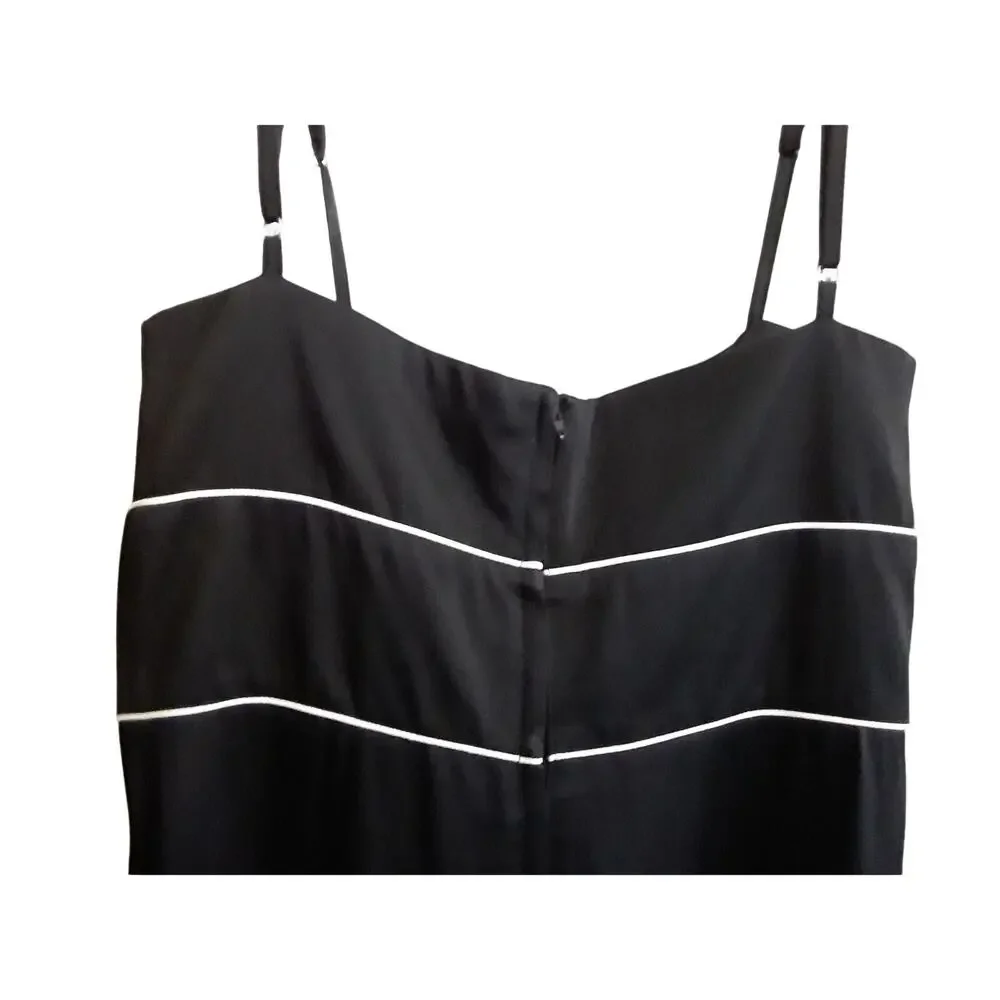 RED Valentino Haute Couture Black & White Cocktail Dress with Bow 44 - Picture 3 of 10